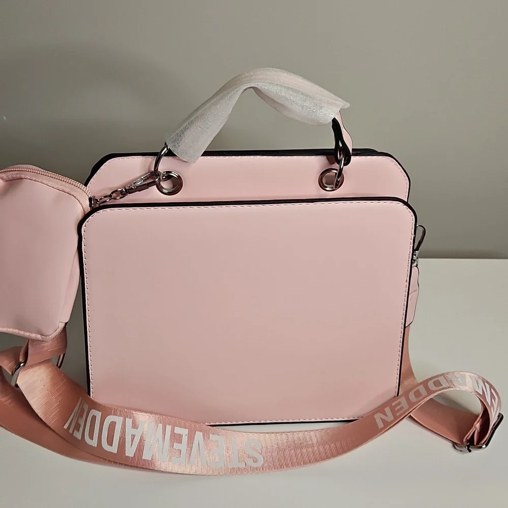 Steve Madden Blush Pink Crossbody Bag - Picture 5 of 6